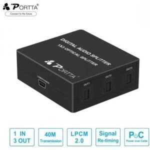 Комутатор Portta 41 HDMITM з підтримкою Audio+ ARC 4K@60Hz (N2SW4PT)