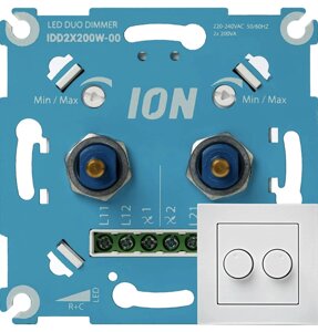 ION industries 2 x 200 вт duo LED dimmer