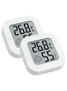 Міні РК-цифровий термометр, гігрометр, кімнатний термогігрометр
