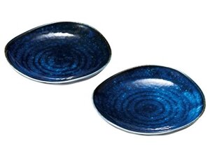 Набір посуду "Meguri Pottery" з 2 трикутних тарілок