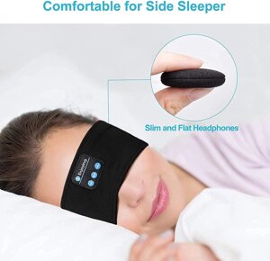 Навушники для сну ZGZ, пов'язка на голову з Bluetooth