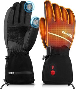 Новий перезаряджувані рукавички з підігрівом WANOSS електричні нагрівальні рукавички для мотоцикла