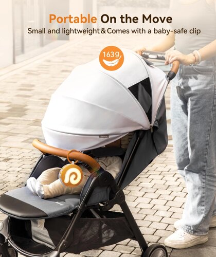 Портативна звукова машина Baby — Dreamegg D11 Машина білого шуму для сну дитини з нічним