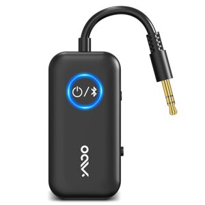 Приймач передавача YMOO Bluetooth 5.3 для телевізора/смолета на 2 навушники, бездротовий аудіоадаптер