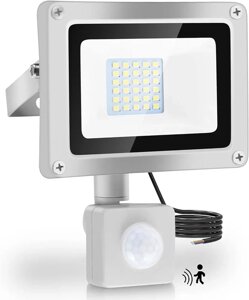 Прожектор-LED з датчиком 30 Вт світлодіодний прожектор на відкритому повітрі