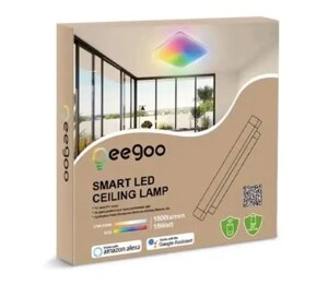 RGB світильник Oeegoo 15 W 1500 LM Smart Led (немає шурупи задньої кришки)