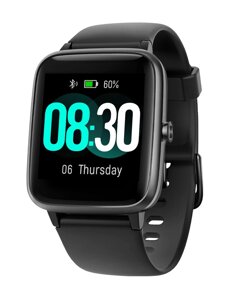 Смарт-годинник GRV для телефонів iOS і Android, Водонепроникний розумний годинник Фітнес-трекер (чорний)