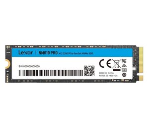 SSD накопичувач lexar NM610 pro 2 TB M. 2 (LNM610P002T-RNNNG)