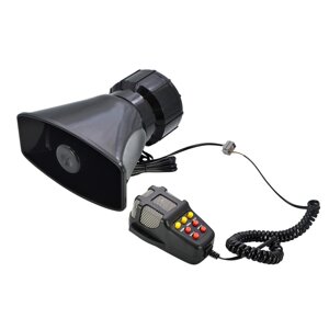 СТОК Поліцейський сирена Safego Speaker Car Pa System, Dc12v 100w 7 тонів