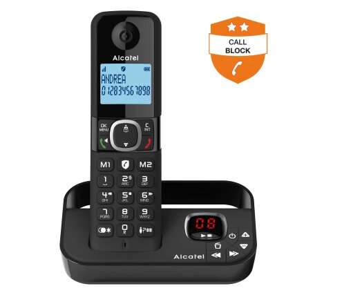 Телефон alcatel F860 з автовідчиком — SMART CALL BLOCK