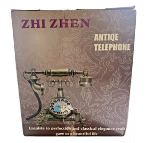 Телефон із поворотним набором ZHI ZHEN в античному стилі