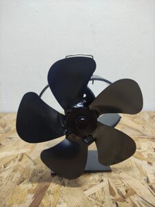 Термоелектричний вентилятор для каміна для обдування, циркуляції нагрітого повітря HPower Store Fan