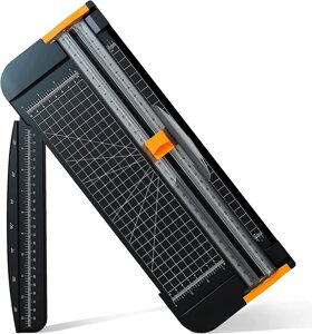 Тример MOWETOO Titanium, 12-дюймовий різак формату A4 з автоматичною захисною гільйотиною
