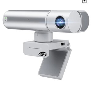 Вебкамера aicoco PTZ 2K, потокова камера з відстеженням AI та автоматичним кадруванням