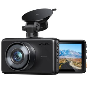 Відеореєстратор Apeman для автомобілів, Full HD 1080P, з нічним баченням, режим паркування, циклічний запис