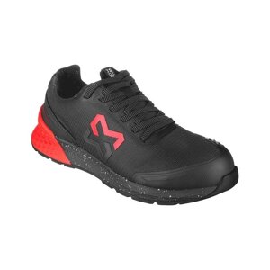 Кросівки захисні DAILY RACE, S1P, композитний носок, чорно-червоні, р. 43, MODYF Wurth (арт. M416171043)