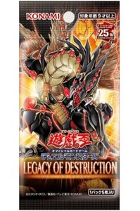 Бустер колекційних карток Yu-Gi-Oh! LEGACY OF DESTRUCTION (Японська версія) оригінал]