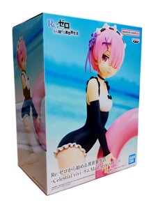 Фігурка Banpresto - Рам з аніме з аніме-серіалу "Re: Zero. Життя з нуля в альтернативному світі"оригінал]