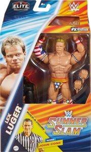 Фігурка SummerSlam - Лекс Люгер з деталями для збирання фігурки рефері Mattel WWE Elite Collection