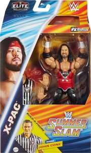 Фігурка SummerSlam - X-Pac з аксесуарами та деталями для збирання фігурки рефері Mattel WWE Elite Collection