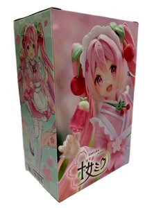 Фігурка TAITO Coreful - Міку Хацуне, версія Sakura Miku (18 см) оригінал]