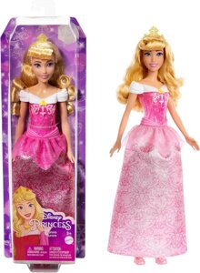 Ляльки принцеси Діснея Mattel, модна лялька «Спляча красуня Аврора» з блискучим одягом та аксесуарами