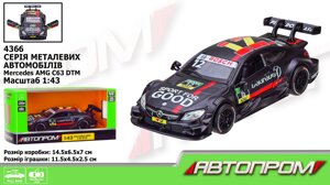 Машина мет. АВТОПРОМ 1:43 Mercedes-AMG C 63 DTM, 1 колір, відкр. двері, в кор. 14,5*6,5*7см (96шт/2)