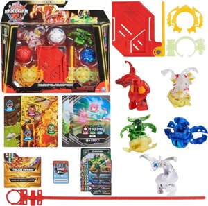 Набір Bakugan Battle 5-Pack, Special Attack Bruiser, Dragonoids, Hammerhead, Nillious