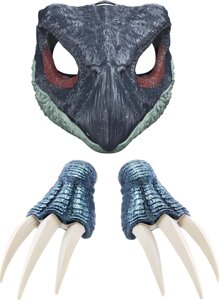Набір Mattel Jurassic World Dominion Therizinosaurus із маскою динозавра зі звуком та кігтями