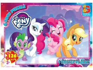 Пазли ТМ "G-Toys" із серії "My little Pony"Маленький поні) (арт MLP015), 117 ел.