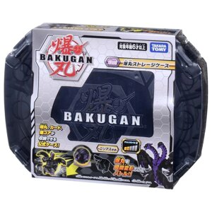 TAKARA TOMY Bakugan Battle Planet - Баку-кейс для зберігання бакуганів із фігуркою Даркус Нілліуса (Ядро)