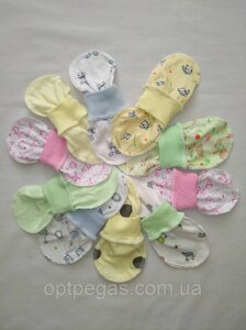 Рукавички царапки, рукавички, антицарапки для новонародженого кулір