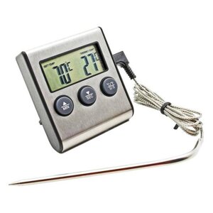 Цифровий кулінарний термометр для м'яса духовки та печі TP-700 кухонний електронний з виносним датчиком щупом до 250°С