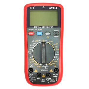 Цифровий професійний мультиметр UT 61A портативний тестер вольтметр для продзвінки та вимірювань зі звуком + термопара