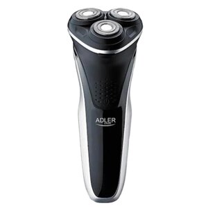 Електробритва для чоловіків роторна Adler AD 2928 акумуляторна із USB зарядкою плаваючі головки для сухого гоління +