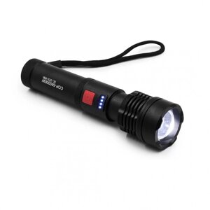 Ліхтар світлодіодний Police X-Balog BL-X72-P90 ручний акумуляторний 15 Вт з USB зарядкою оптичним зумом та