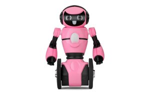 Інтерактивна іграшка робот на радіокеруванні WL Toys F1 Pink з гіростабілізацією транспортування предметів режим