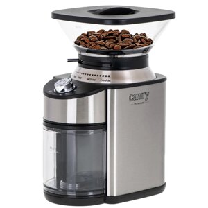 Кавомолка електрична Camry CR 4443 кухонний подрібнювач кавових зерен на 200 Вт з регулюванням ступеня помелу та