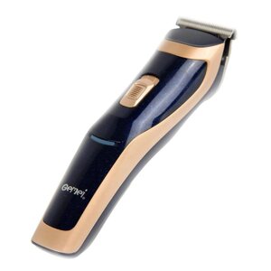 Машинка для стрижки волосся Gemei GM-6005 Professional 3 Вт акумуляторна титанові ножі + 4 насадки та щітка (44015 IM)