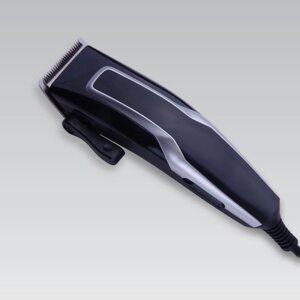 Машинка для стрижки волосся Maestro MR-650SS електрична провідна на 7 Вт з регулятором довжини сталеві ножі + 4