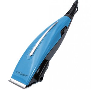 Машинка для стрижки волосся Maestro MR-652C Cer Blue 15 Вт із керамічними ножами регулятор довжини + 4 насадки (MR-652C)