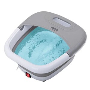 Масажна ванна для ніг Camry CR 2174 складаний електричний масажер для стоп з підігрівом 500 Вт пухирцевий і