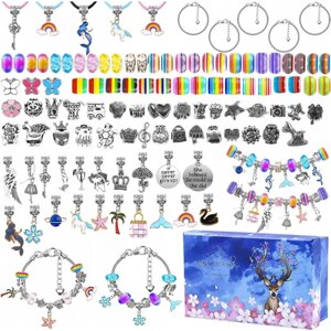 Набір для створення браслетів для дівчаток Kruzzel 20342 Pandora LoL дитячий набір біжутерії для виготовлення прикрас
