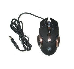 Дротова ігрова комп'ютерна миша Keywin X6 Professional оптична для ноутбука та комп'ютера з підсвічуванням USB