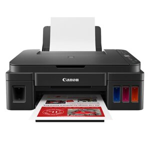Струменевий принтер для друку сканер та копір МФУ 3 у 1 Canon Pixma G3410 кольоровий для дому та офісу інтерфейс USB 2.0