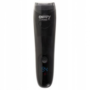 Тример для стрижки бороди та вусів вакуумний Camry CR-2833 з LED дисплеєм електричний 5 Вт сталеві ножі USB заряджання 2