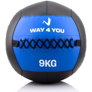 Набивний м'яч Wall Ball (медбол) Way4you 9кг