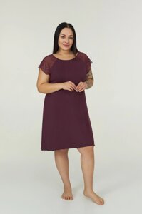 Нічна рубашка "Cabernet Elegance" 3XL