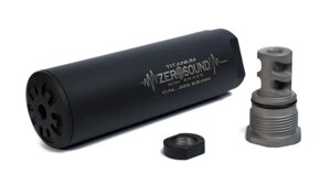 Саундмодератор Zerosound TITAN MINI Break .223cal,243, 5,45, 6,5 Creedmoor (triple gas unloading system)