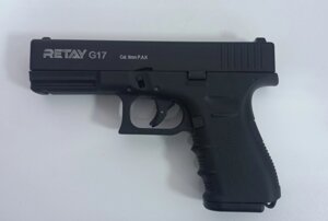 Стартовий пістолет Retay G17 кал. 9 мм. Колір - black